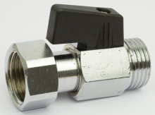 Kulventil med vred R15